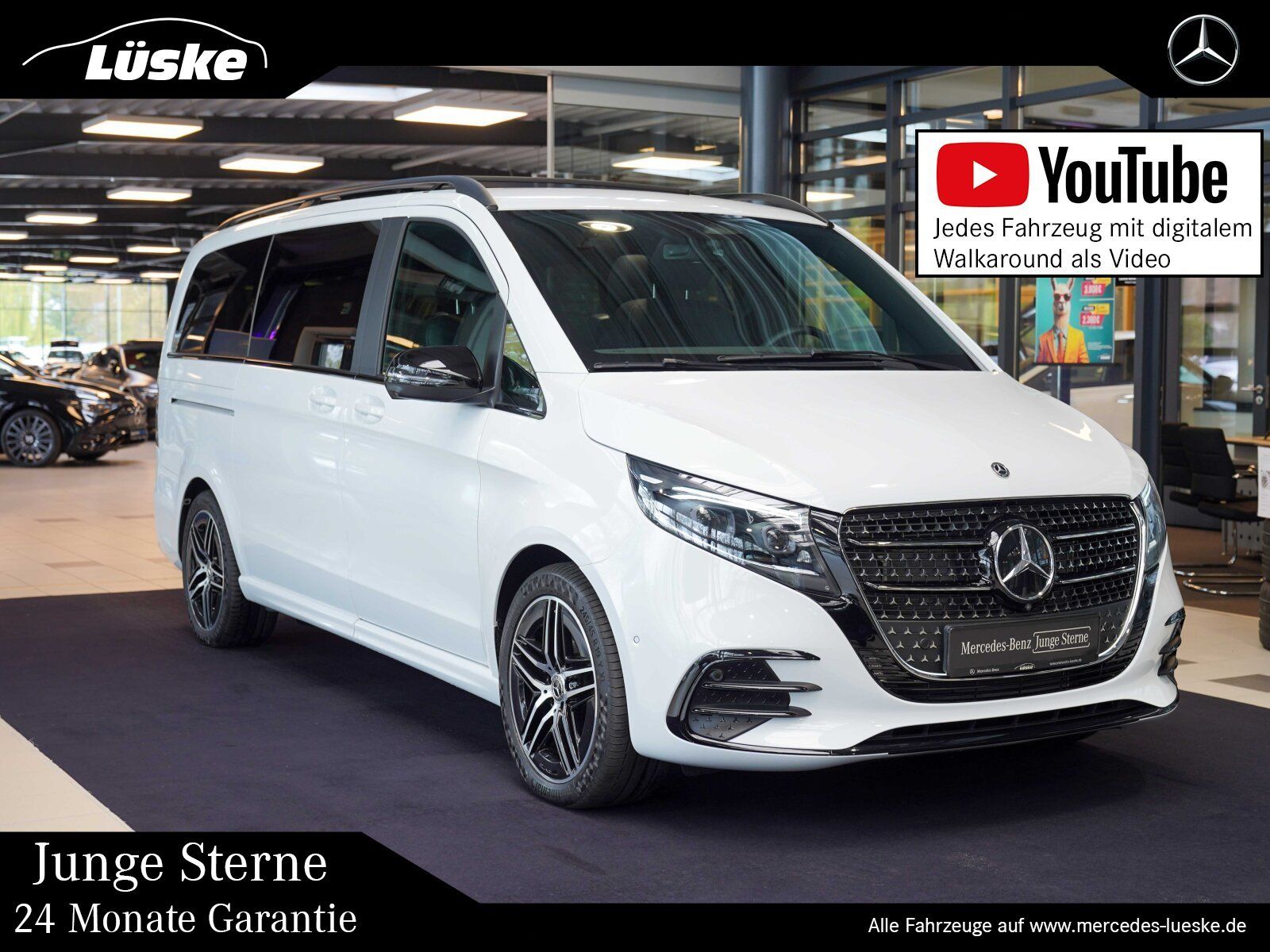 MERCEDES-BENZ V 250 d AVANTGARDE Lang AMG Line Leder AHK AIR