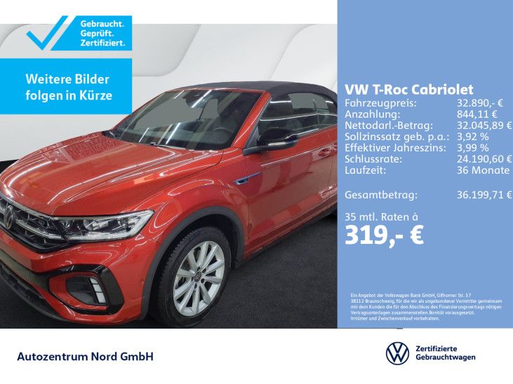 T-Roc Cabriolet 1.5 TSI DSG R-Line NAV+ACC+MATRI