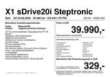 BMW X1 sDrive20i M Sportpaket adapLED*ab 1,49% eff.* - BMW X1: Sportpaket M