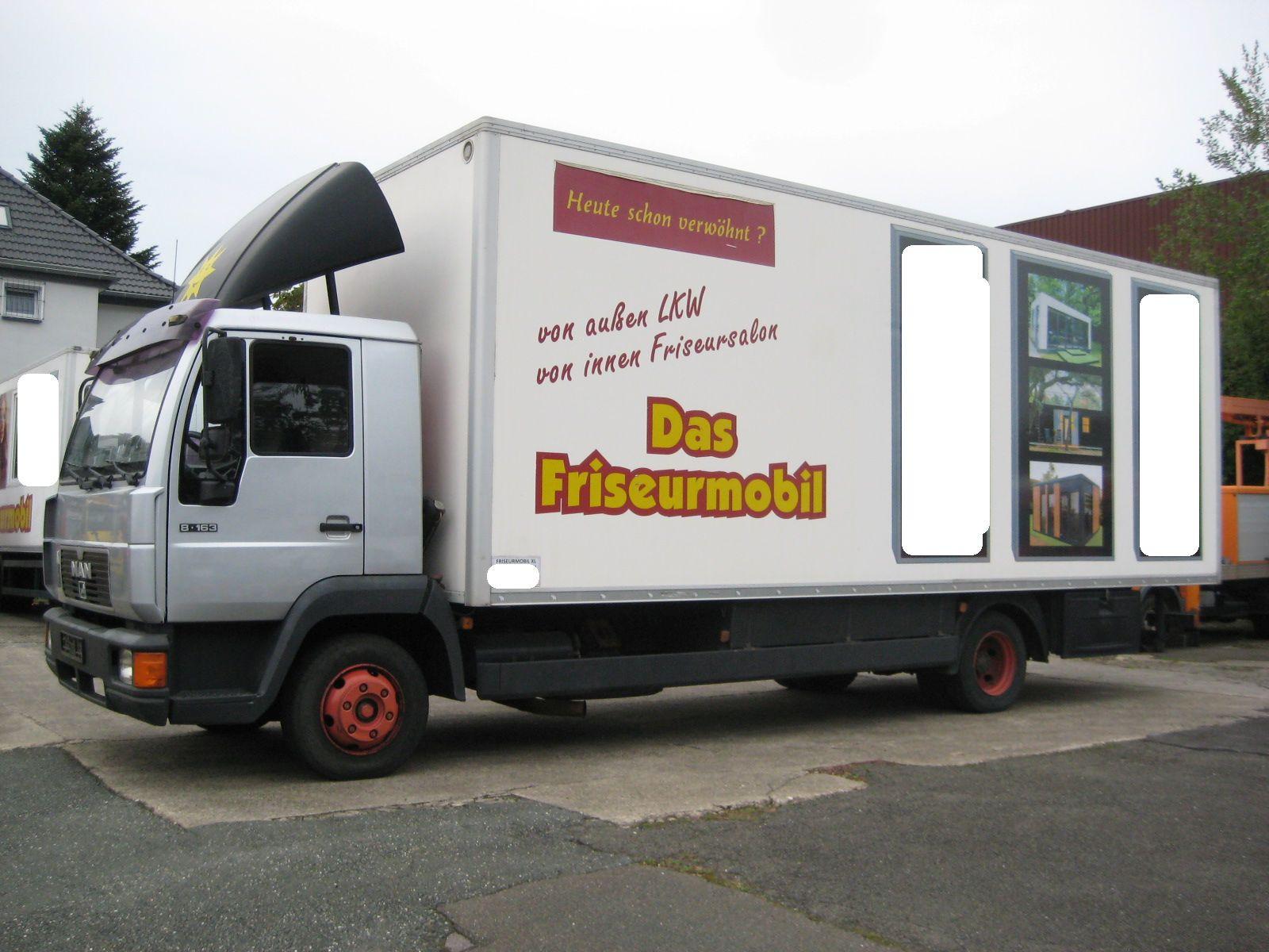 MAN 8.163 Friseurmobil 4 Arbeitsplätze *TÜV 08-2027*