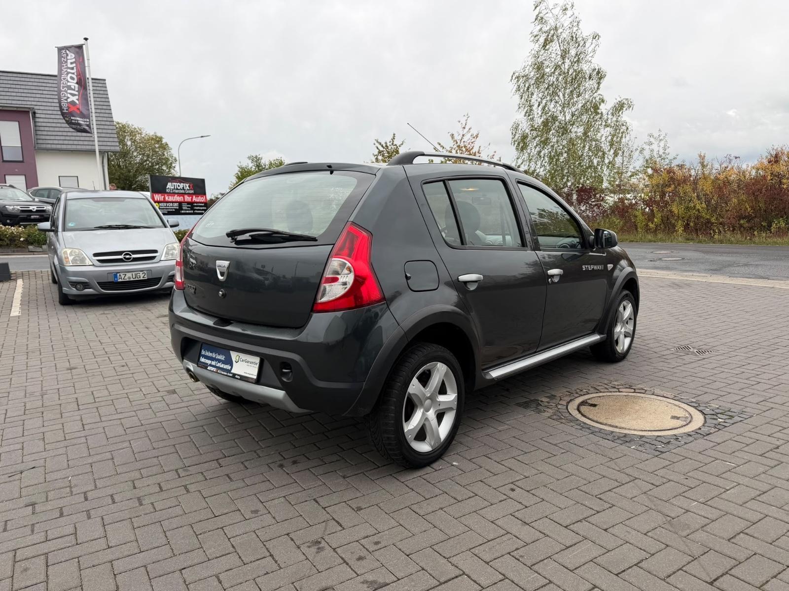 Dacia Sandero 2010 — engine 1.598 cm³, 87 HP (64kW)