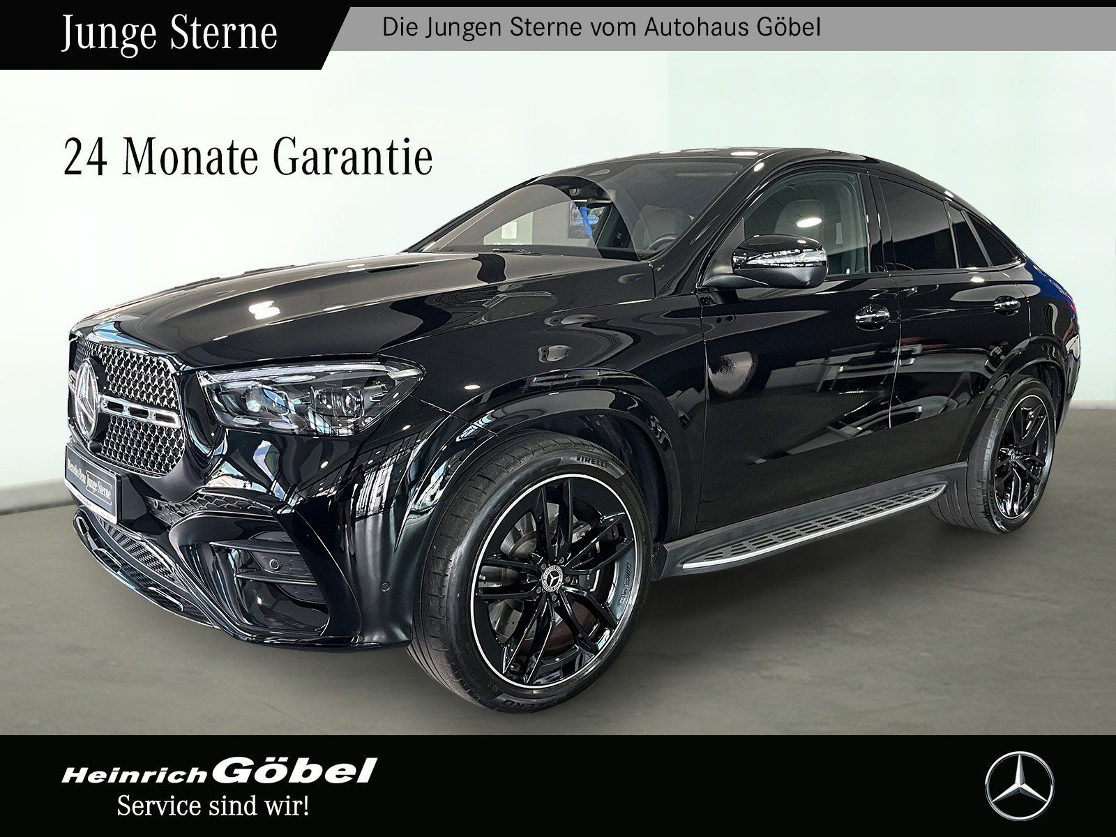 Fahrzeugabbildung Mercedes-Benz GLE 450 d Coupe AMG+PANO+AHK+CARBON+NIGHT+FAHRAS