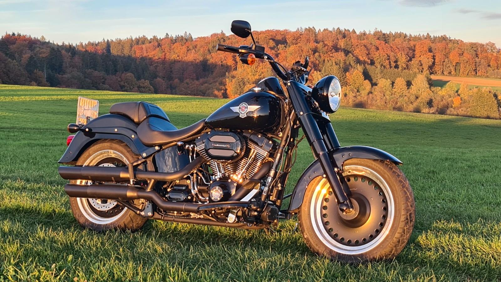 Harley-Davidson Fat Boy S 110inch -dt.-1.Hd-Topzustand-original