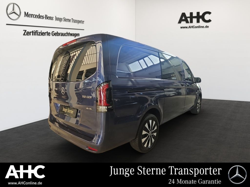 Fahrzeugabbildung Mercedes-Benz Vito 119 Mixto lang 4x4 5 Sitze LED Nav SHZ 360°