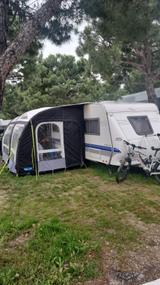 Hobby de luxe easy mit Mover und Zuhör - Wohnwagen Mit mover