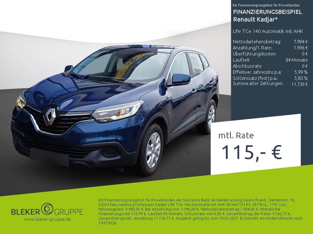 Renault Kadjar Life TCe 130 Automatik mit AHK