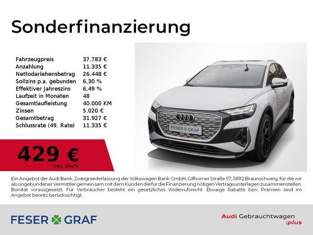 Audi Q4 50 e-tron qu S Line Int Pano,Navi,Matrix,Lede