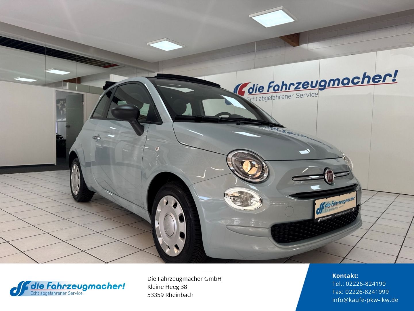 Fahrzeugabbildung Fiat 500 Cabrio Dolcevita 1.0 Mild Hybrid 5tkm Navi A