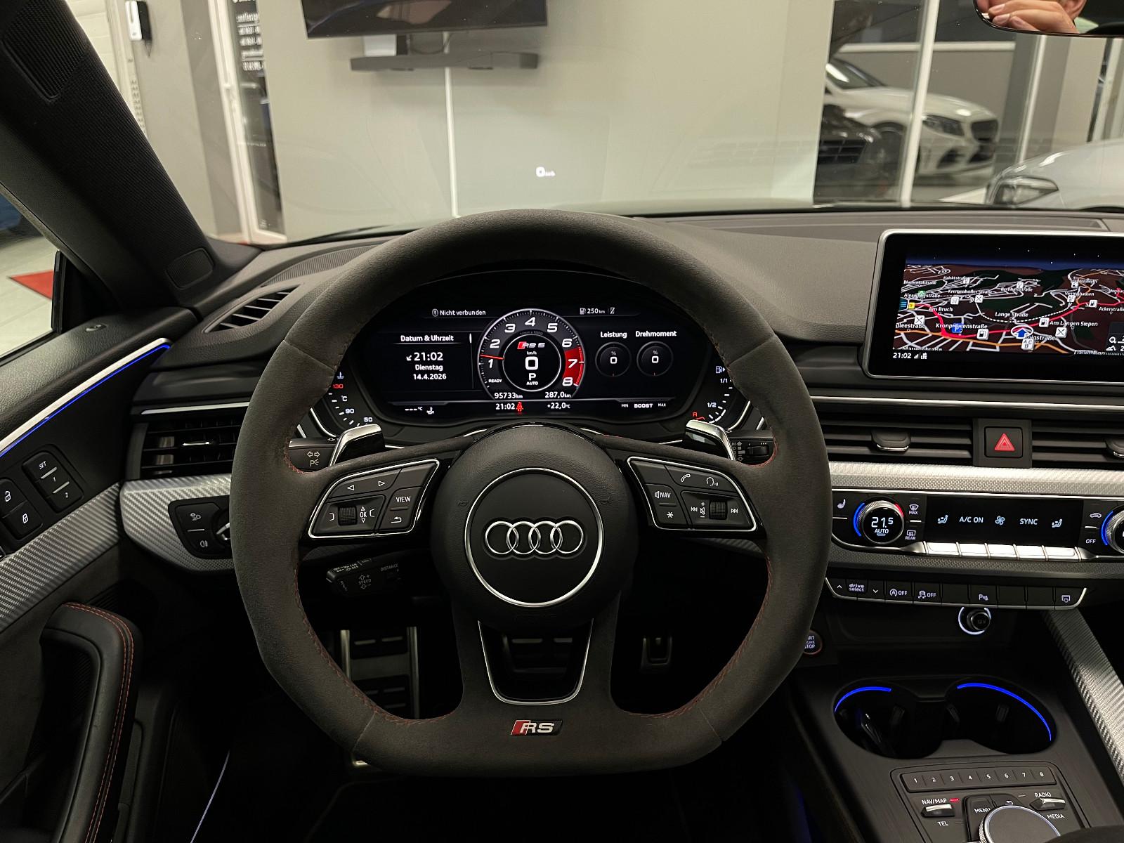 Audi RS5|non OPF|Voll|RS-AGA|Dynamikp.|HUD|ASR|RfK|BO