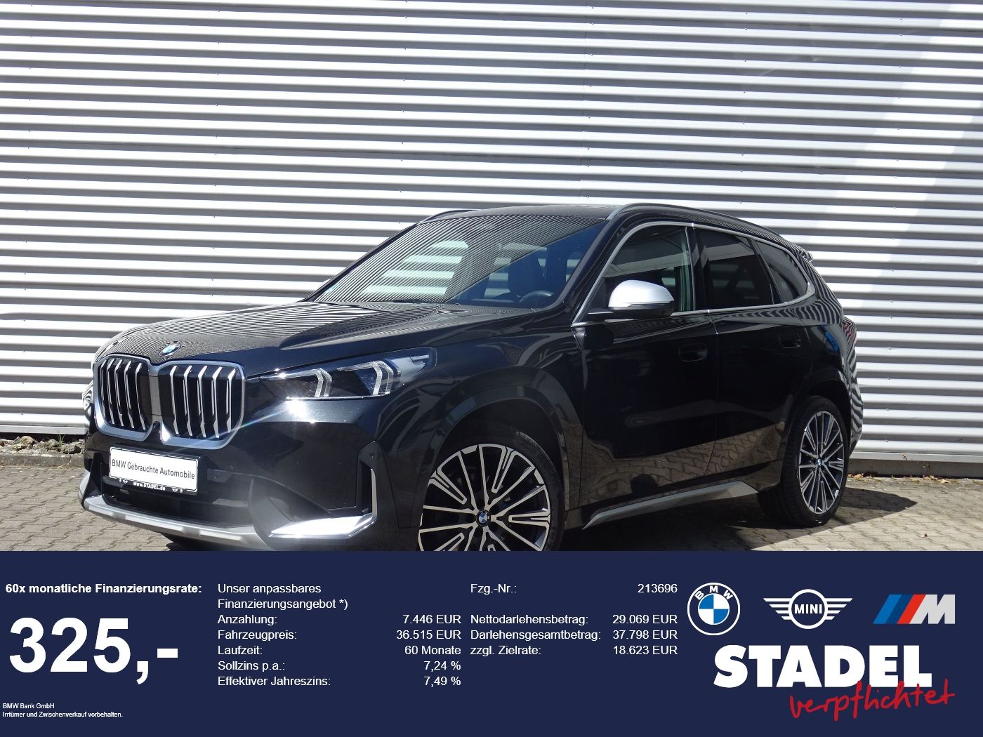 BMW X1 xDrive23i xLine HuD HiFi-h k 360° Pano AHK SH foto 1