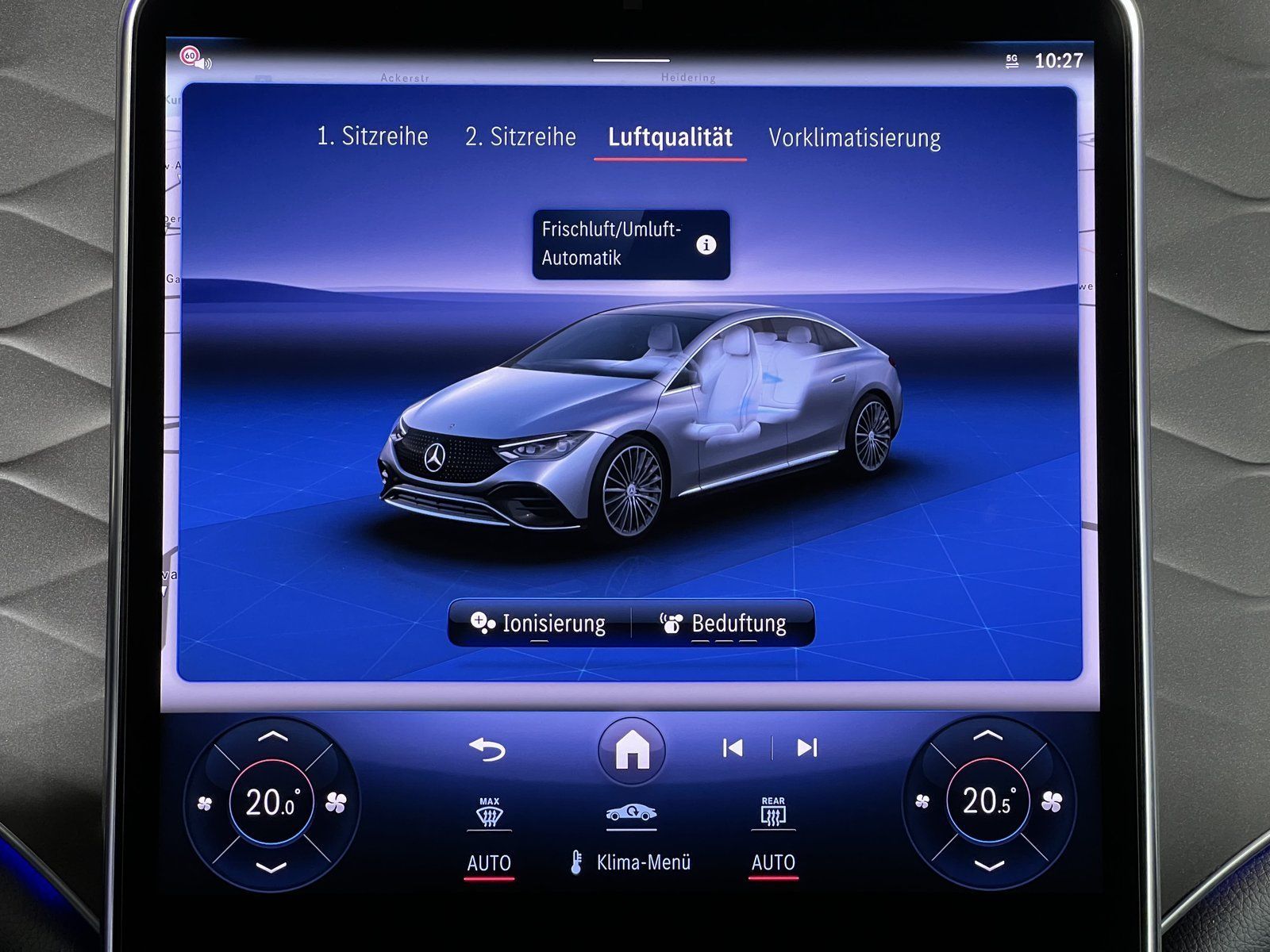 Mercedes-Benz EQE 350 AMG PremiumPlus Airmatic 22KW Akustik 21 foto 25