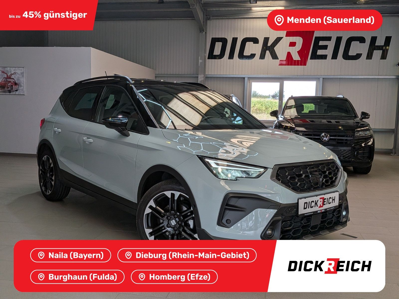 Fahrzeugabbildung SEAT Arona 1.5 TSI FR Black Editio*ACC*KAMERA*LED*18"