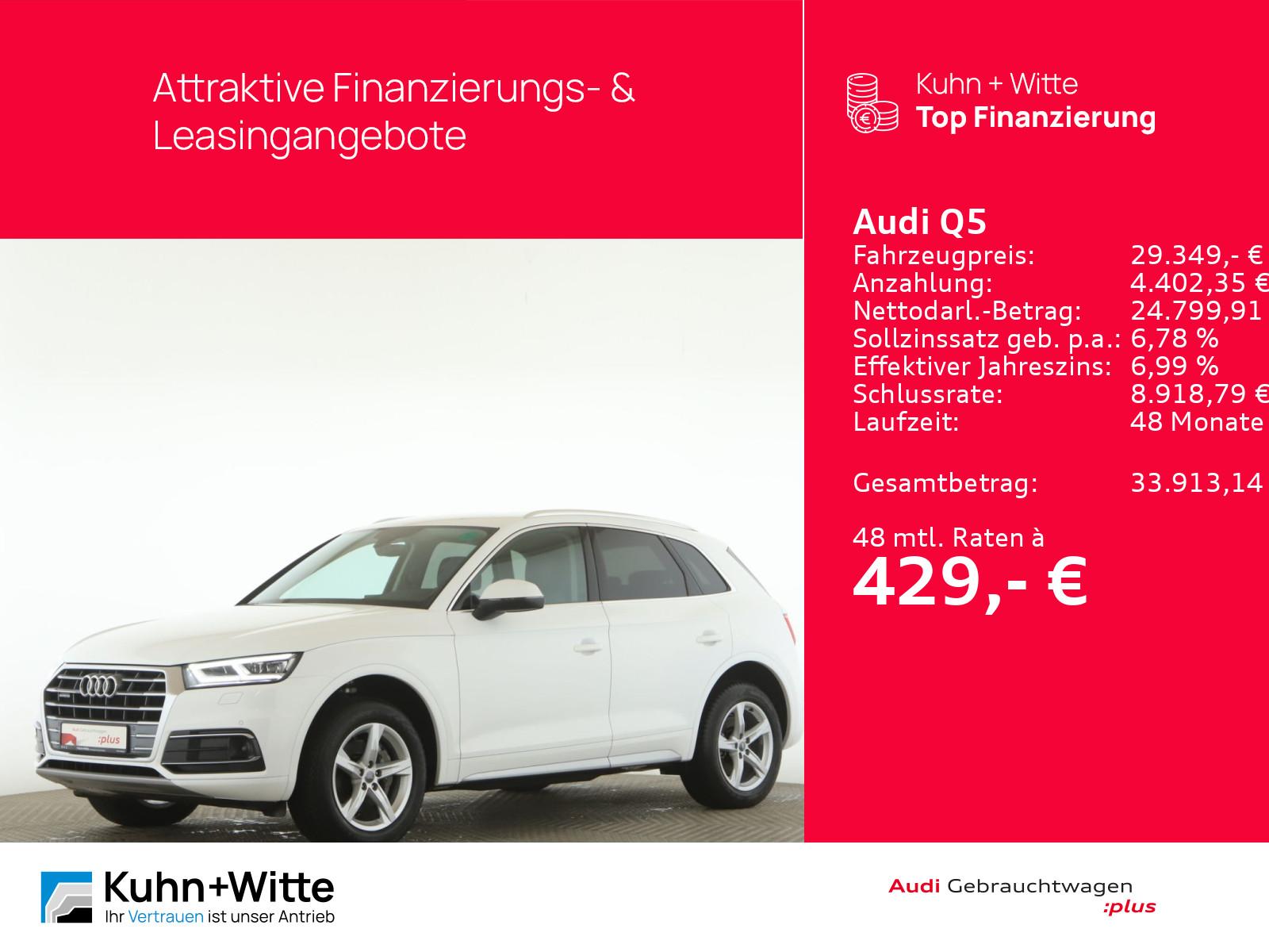 Audi Q5 35 TDI quattro sport AHK+LED+RFK+MMI-Plus