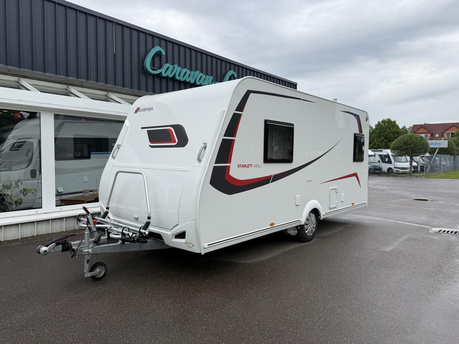 Sterckeman Starlett Comfort 450 LJ 1500kg+Mover+Fahrradträg