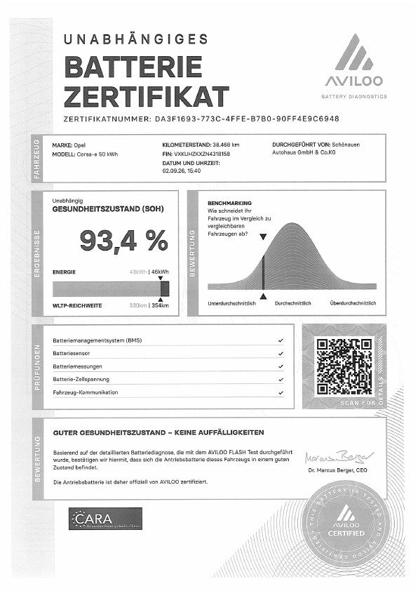 Opel Corsa F Edition +ELEKTRO+OBC7,4kW+RFK+^L/SHZ++ imagem 2