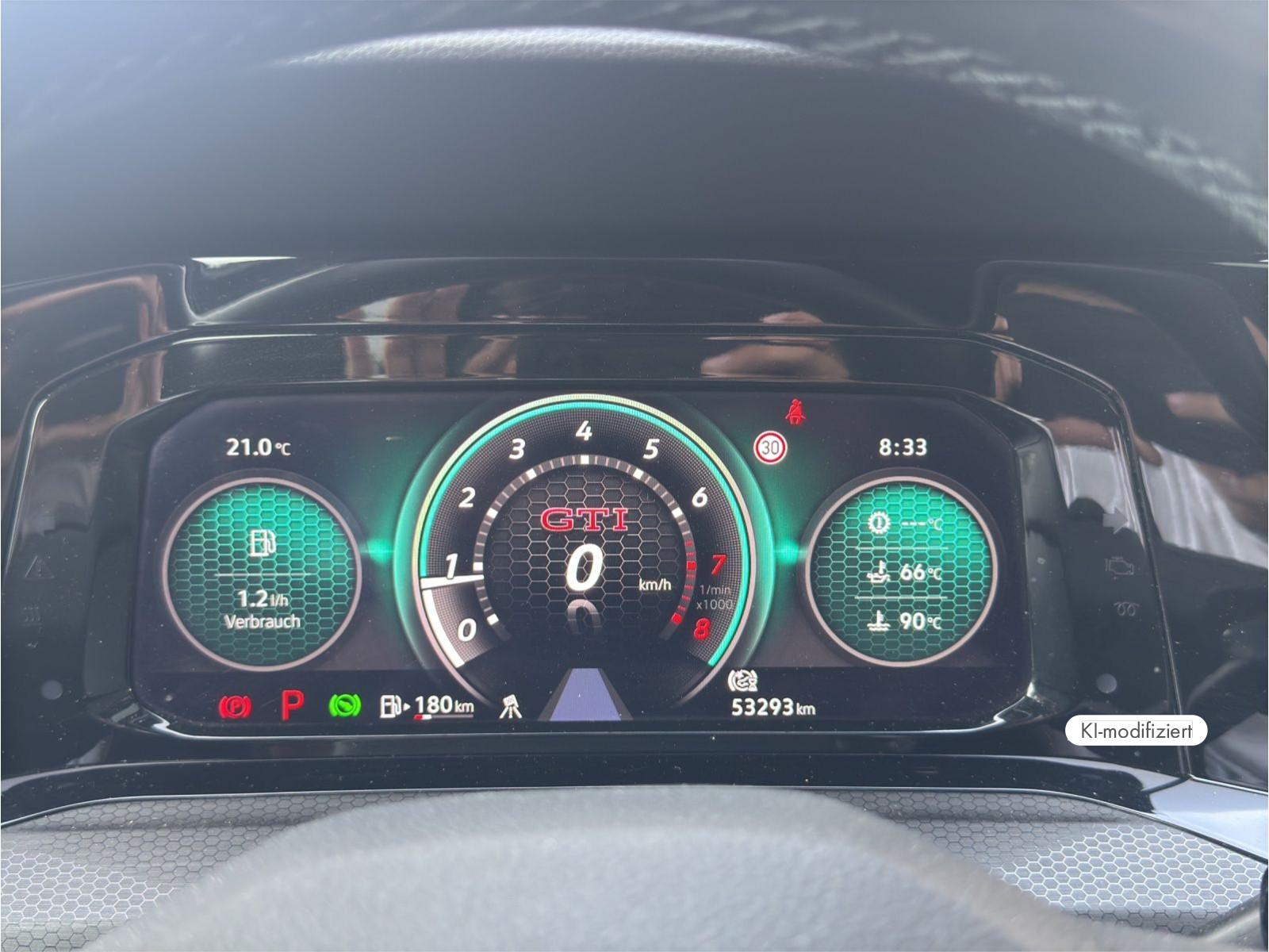 Volkswagen Golf VIII GTI 2.0 TSI DSG LED PLUS STANDHEIZUNG, миниатюра 10