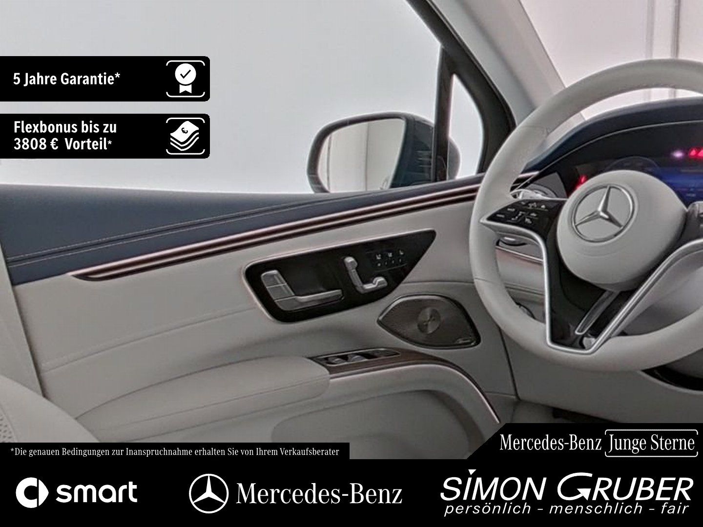 Fahrzeugabbildung Mercedes-Benz EQS 580 4M SUV AMG Business Class Exklusiv 7Sitz