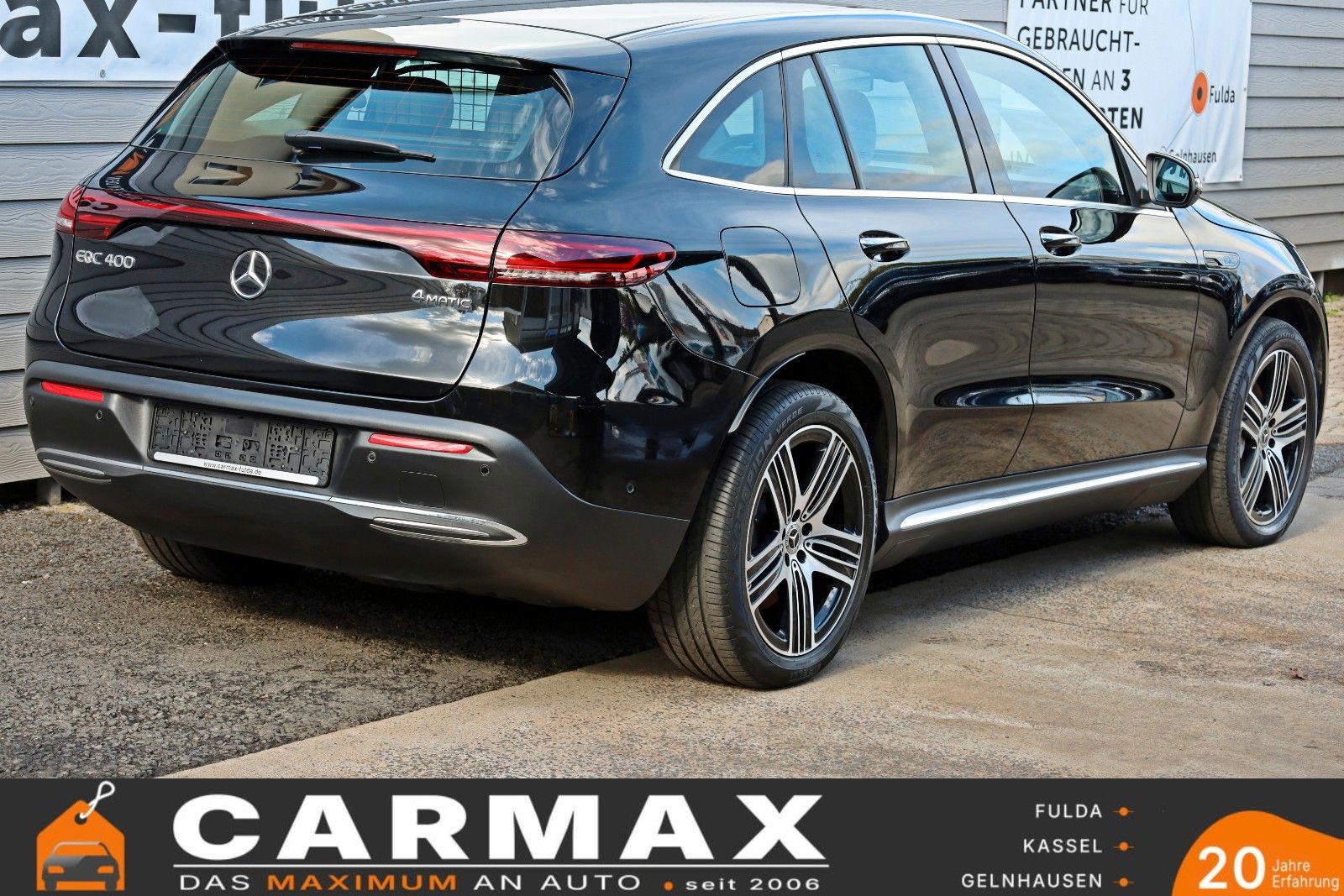 Fahrzeugabbildung Mercedes-Benz EQC 400 4M,Leder,HUD,360°Kam.,SD,ACC,Sitzlüftung