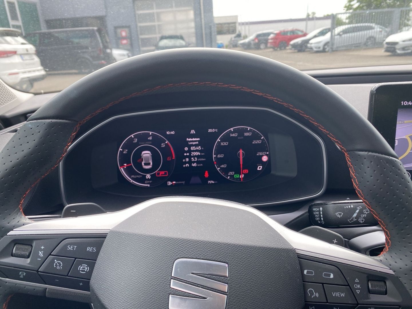 Fahrzeugabbildung SEAT Leon Sportstourer FR 2.0 TDI EU6d Navi Digitales