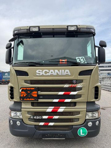 Scania R420 ADR 14000L BENZIN D HEIZ TANKWAGEN RETARDER