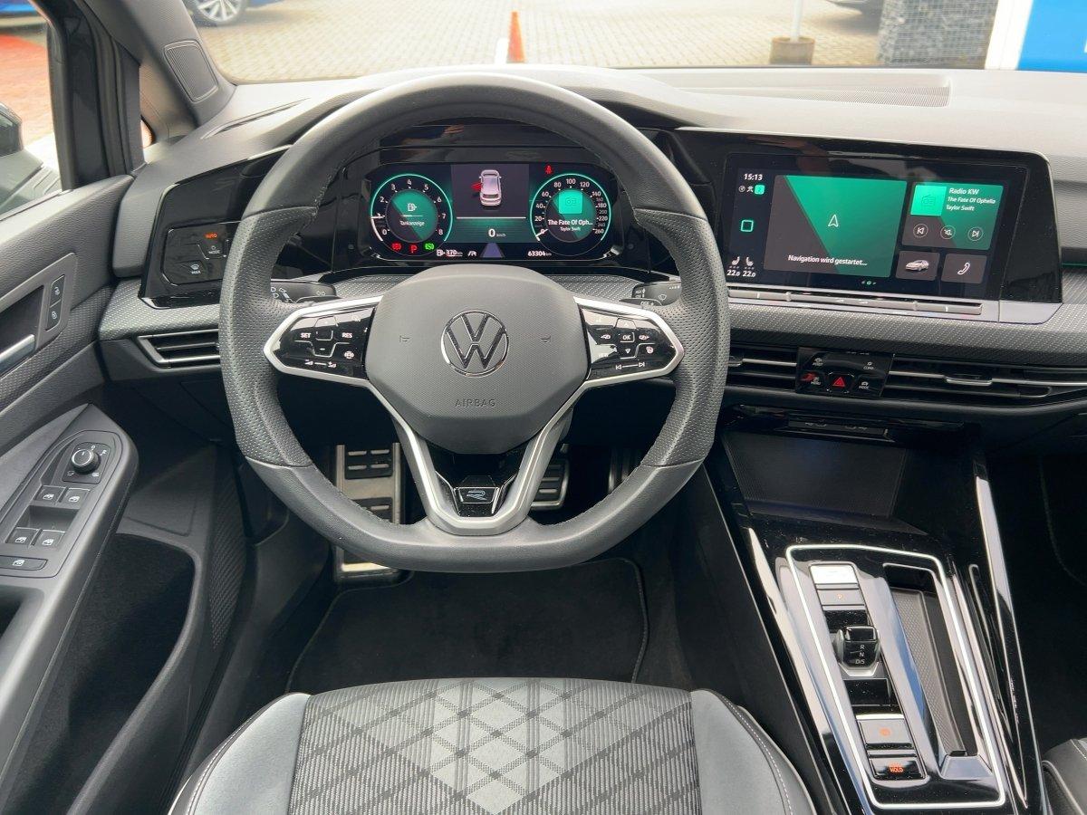 Volkswagen Golf VIII R-Line 1.5 eTSI DSG AHK+LED+APP+RFK+SH, миниатюра 9