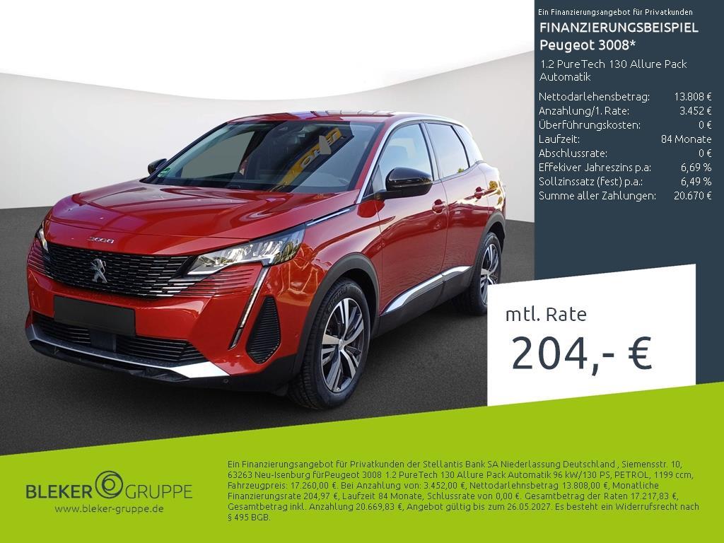 Peugeot 3008 1.2 PureTech 130 Allure Pack Automatik