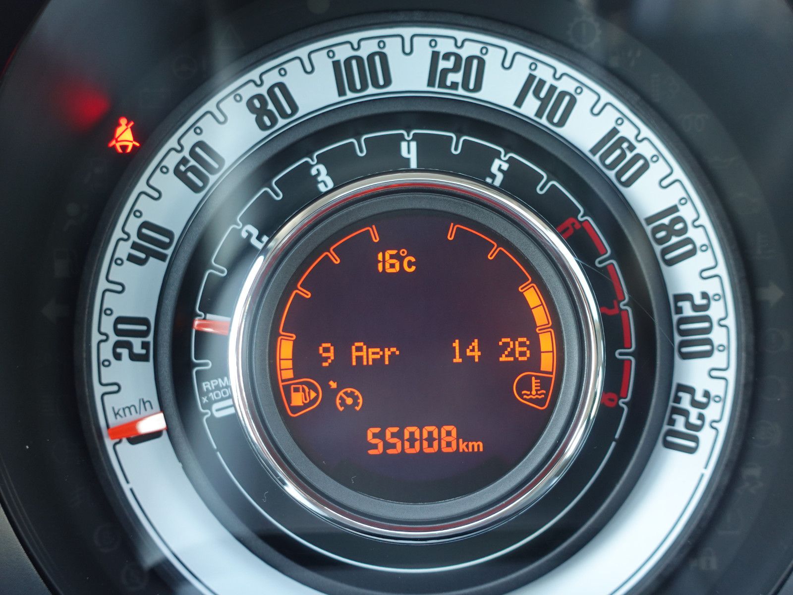 Fahrzeugabbildung Fiat 500 0.9 8V TwinAir Lounge S&S   Panoramadach,PDC