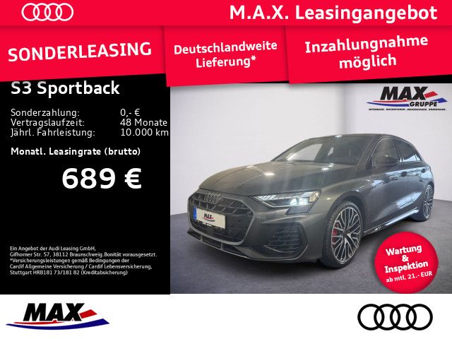 Audi S3 Sportback 333PS QUATTRO+MATRIX+SONOS+PANO