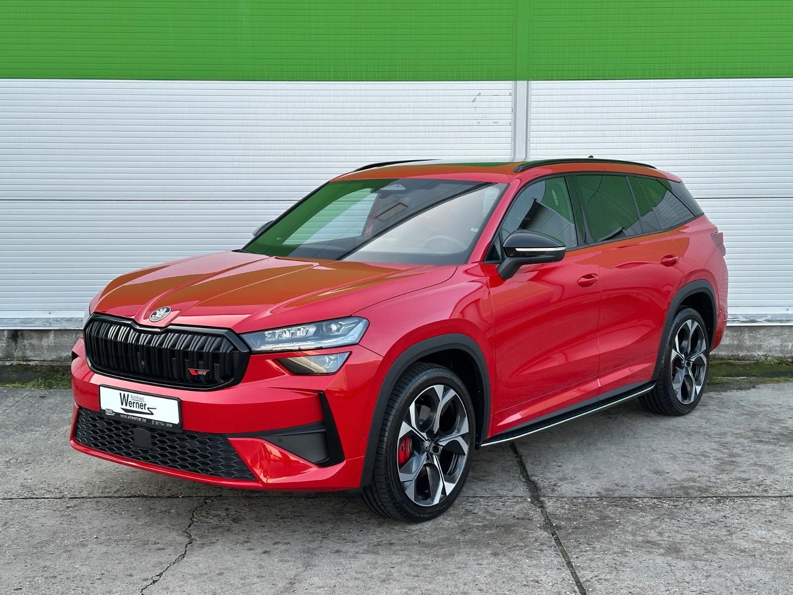 Skoda Kodiaq 265PS RS 4×4 Leder PADACH STHZ DCC+ eHK LM20″AHK