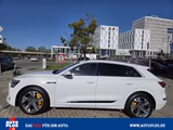 Audi e-tron 55 quattro advanced S-LINE+PANO+NAVI+CAM - weiße Audi e-tron