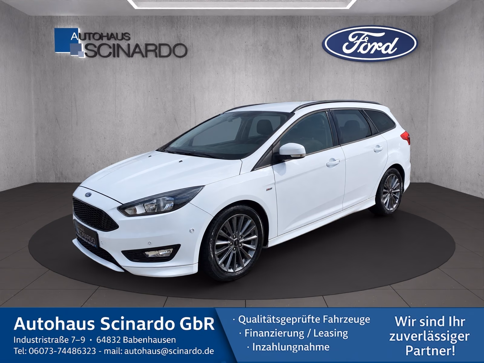 Ford Focus Turnier 1.5EB ST-Line AUT/NAVI/SHZ/CARPLAY