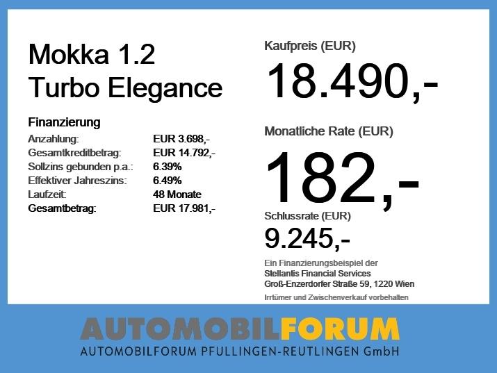 Opel Mokka 1.2 Turbo Elegance AUT DynLicht Kam. LED