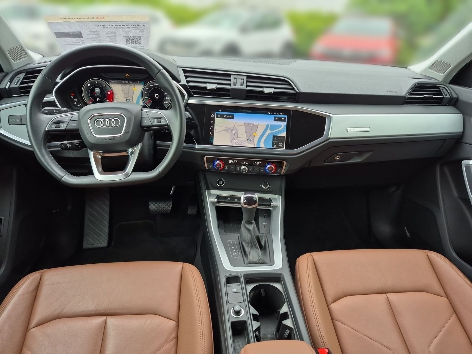 Audi Q3 ADVANCED 35TDI S-TRONIC ACC+AHK+LEDER BRAUN+K foto 11