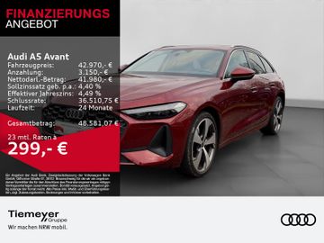 Audi Leasingangebot: Audi A5 Avant TFSI LM20 AHK LED+ AHK SPORTSITZE