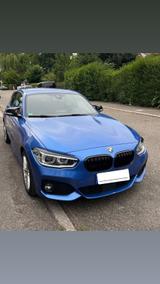 BMW 125i M Sport A M Sport - blaue BMW 125