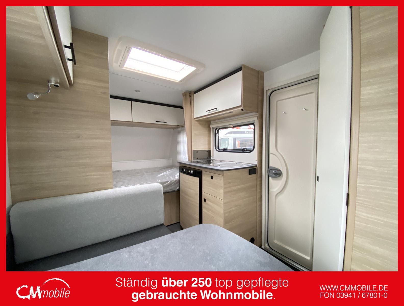 Sterckeman Easy 390 CP - Festbett - 4er Sitzgruppe -