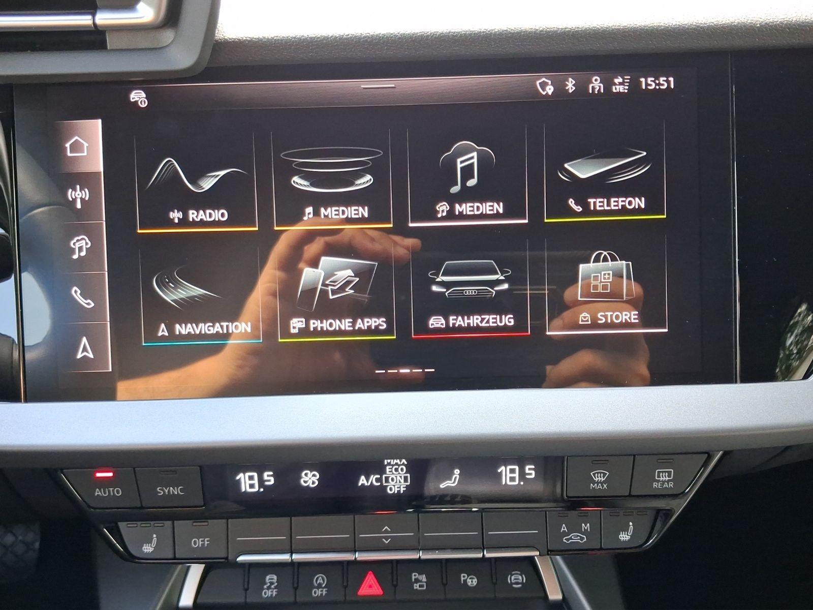 Audi A3 Sportback 35 TFSI ADVANCED LM17 KAMERA NAVI+, миниатюра 15