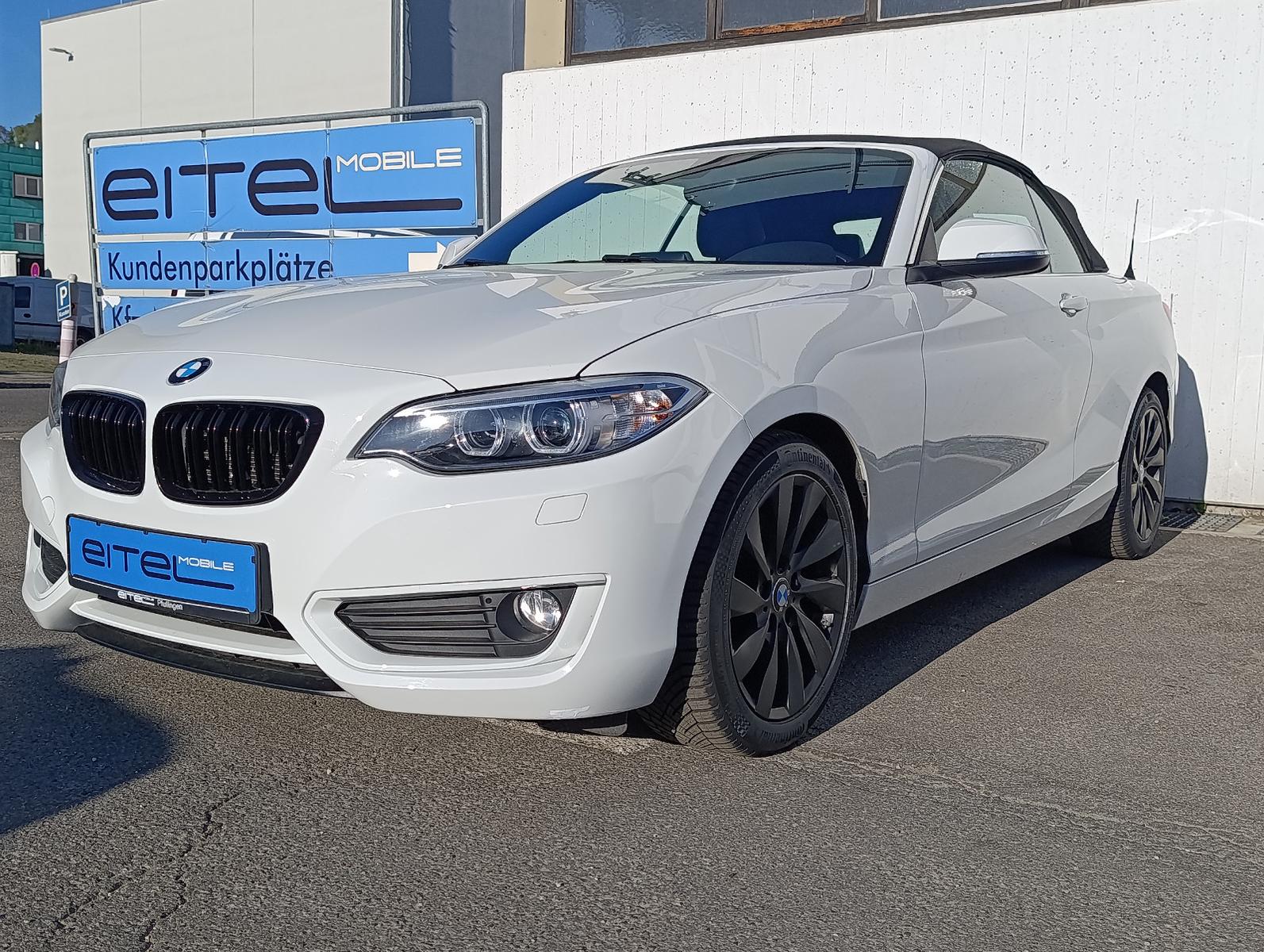 BMW Cabrio 228 i Vollleder Navi SHZ Xenon Tempomat