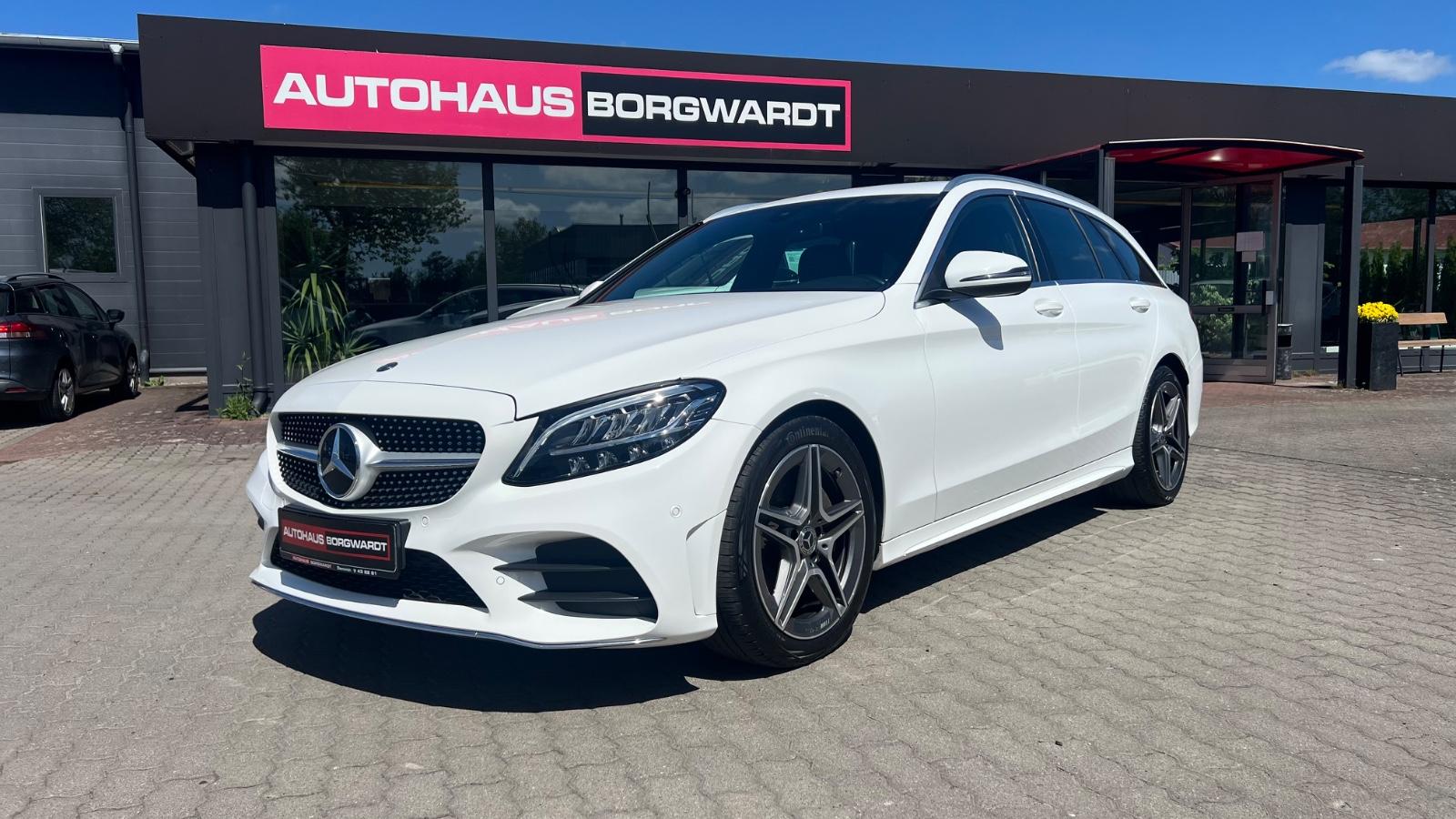 Mercedes-Benz C 220 T-Modell AMG LED Navi 8fach bereift