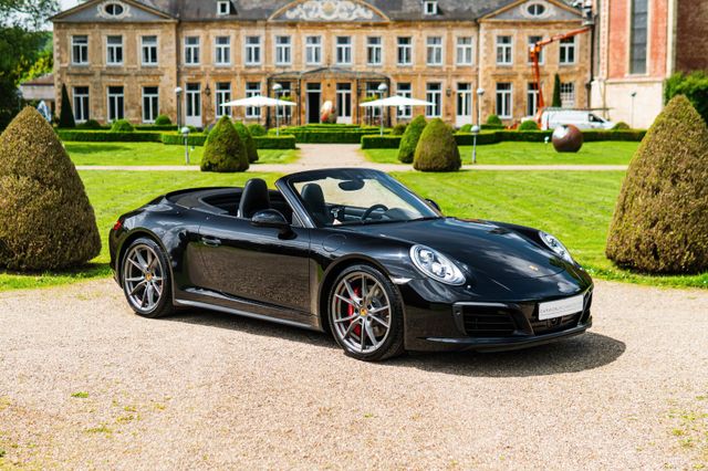 Porsche 911-991 CARRERA 4S CABRIO ABGAS PZ SCHECKHEFT