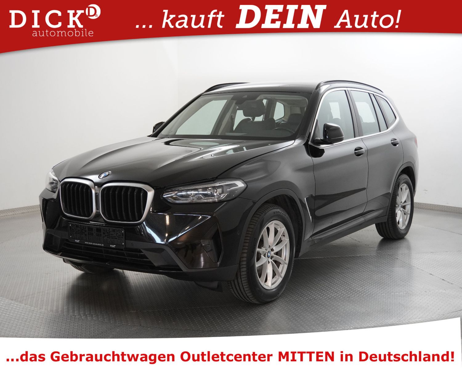 Fahrzeugabbildung BMW X3 xDr20d Aut Sport LEDER+SHZ+NAV LIVE+KAM+AHK+M