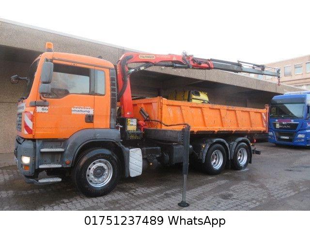 MAN TGA 26.480 6x4 Meiller Kipper, Kran PK12001 EH