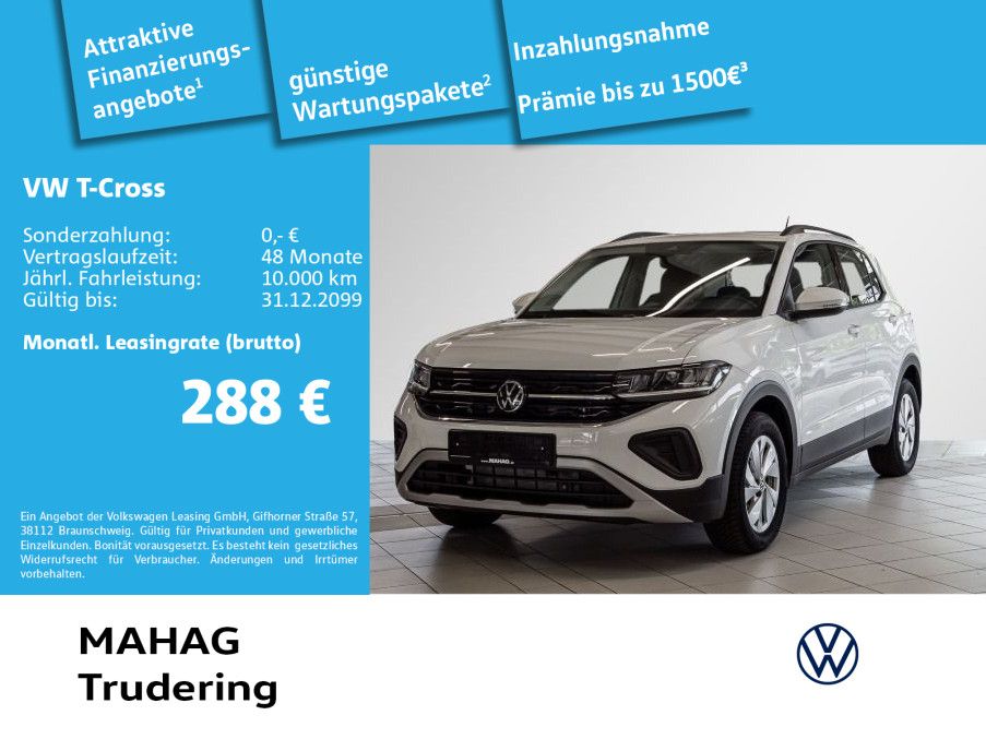 Volkswagen T-Cross 1.0 TSI LIFE Navi LED DigiCockpit R-KAM
