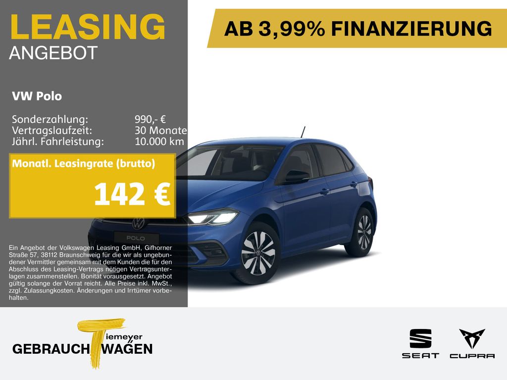 Volkswagen Polo 1.0 TSI GOAL NAVI ACC SITZHZG.