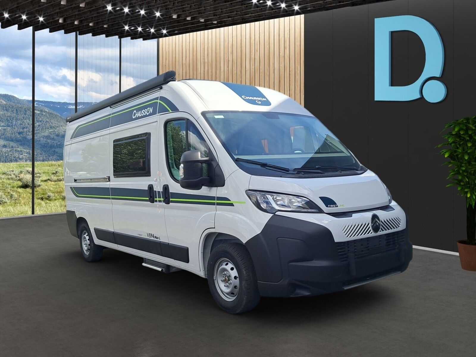 Fahrzeugabbildung Chausson Van Sport Line V594 Solar, Markise, RFK, Alu