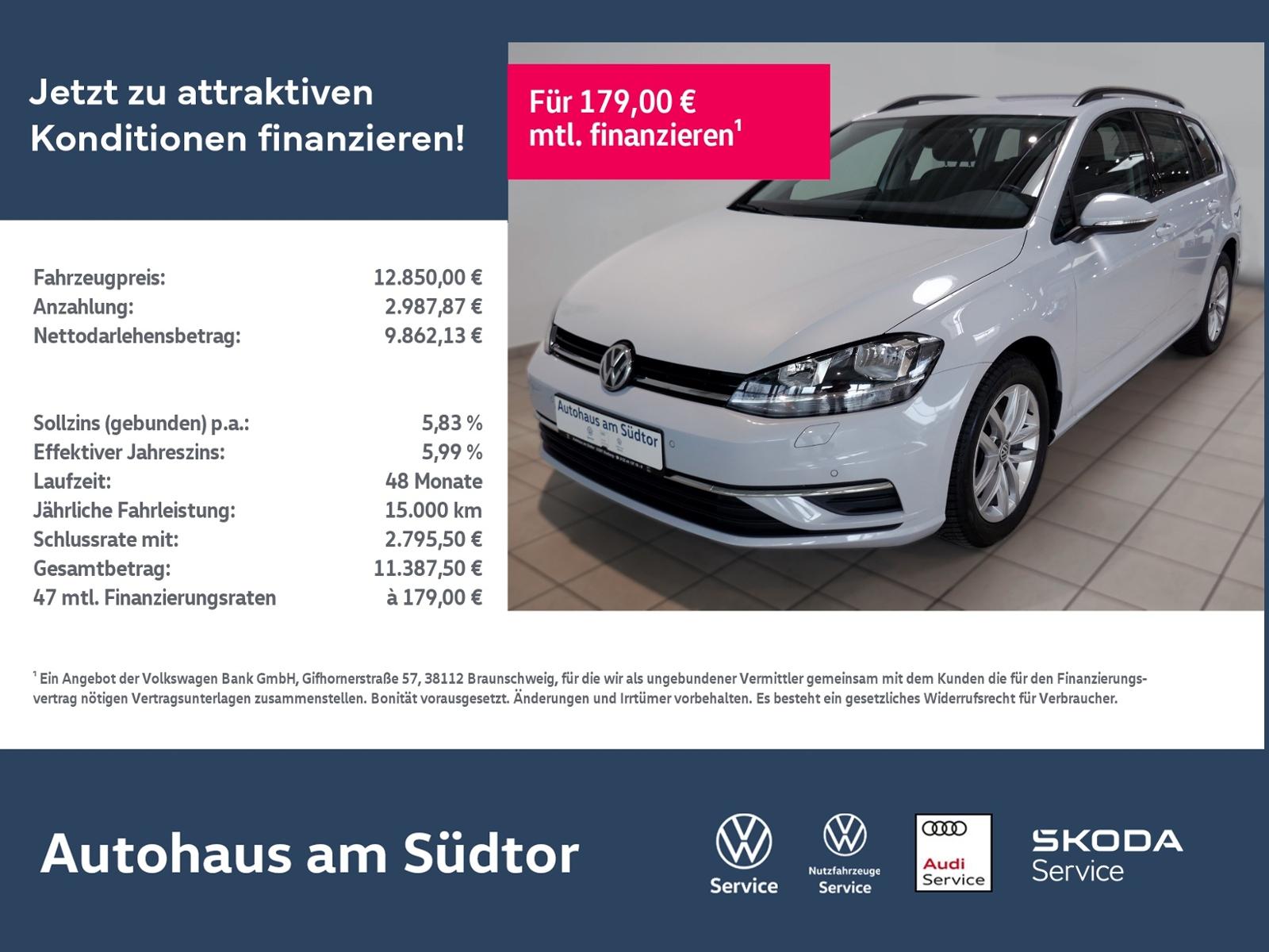 Volkswagen Golf VII Variant Comfortline 1.0 TSI | PDC ACC