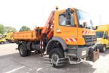 Mercedes-Benz 1828 AK Kran Axor-R Atlas 85.2 Kipper Winterdien - Mercedes-Benz 1828