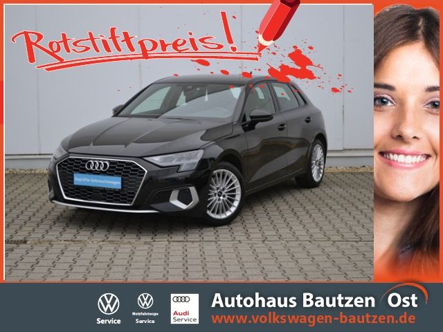 A3 Sportback 35 TFSI Advanced LED/NAVI+VZE/17-ZO