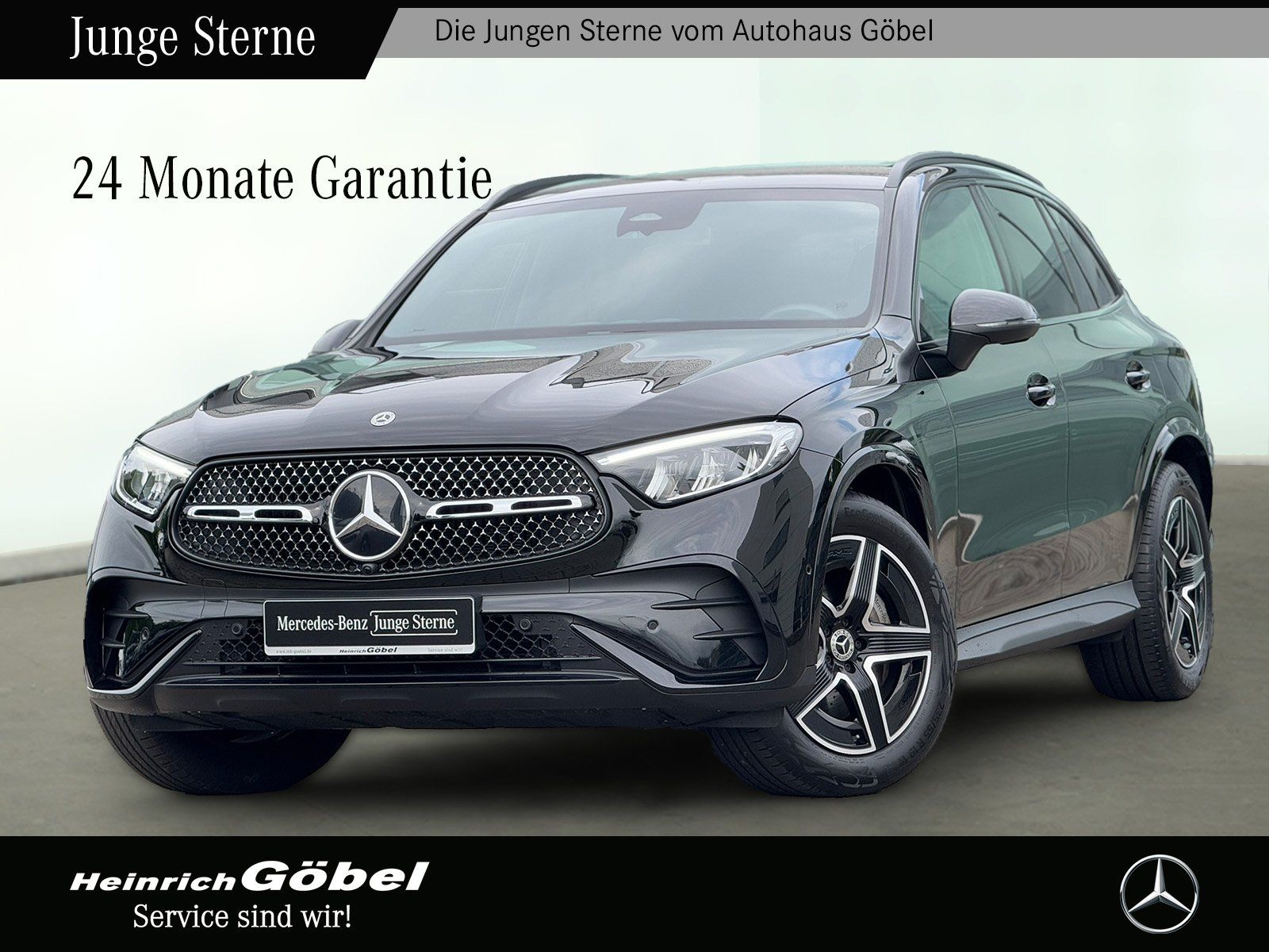 Fahrzeugabbildung Mercedes-Benz GLC 220 d 4M AMG*DISTRONIC*AHK*NIGHT-PAKET*KAMER