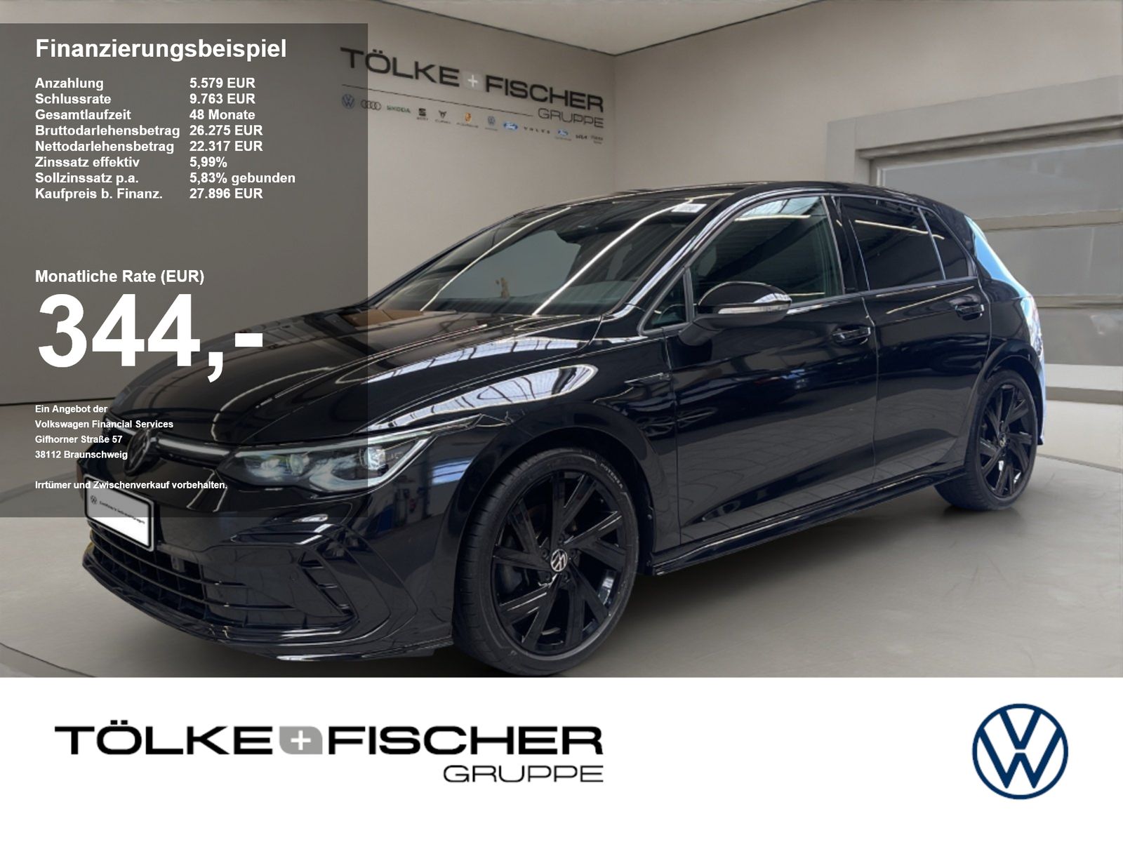 Volkswagen Golf VIII 1.5 eTSI R-Line R-Line IQLight ACC AHK